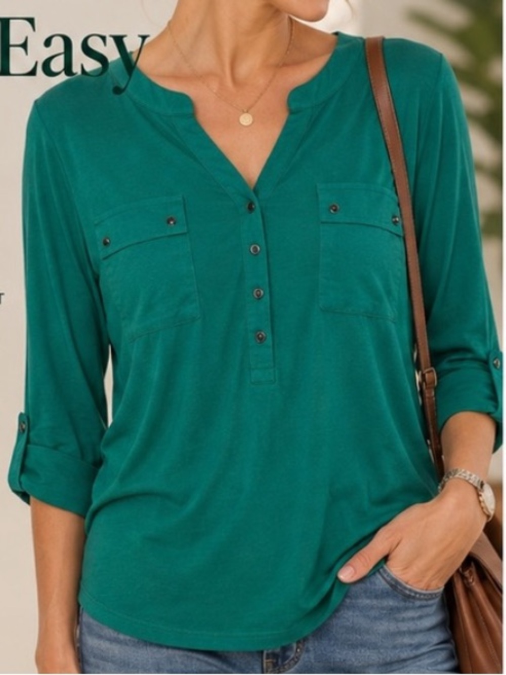 Rafaella Top Green